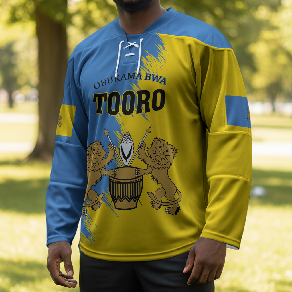 Personalised Kingdom of Tooro Hockey Jersey Obukama bwa Tooro