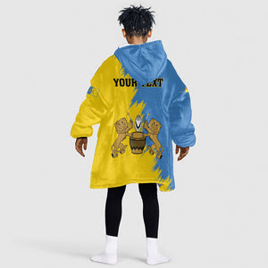 Personalised Kingdom of Tooro Kid Wearable Blanket Hoodie Obukama bwa Tooro