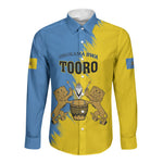Personalised Kingdom of Tooro Long Sleeve Button Shirt Obukama bwa Tooro