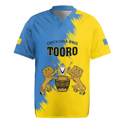 Personalised Kingdom of Tooro Rugby Jersey Obukama bwa Tooro