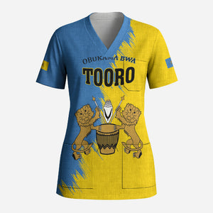 Personalised Kingdom of Tooro Scrub Top Obukama bwa Tooro