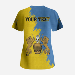 Personalised Kingdom of Tooro Scrub Top Obukama bwa Tooro