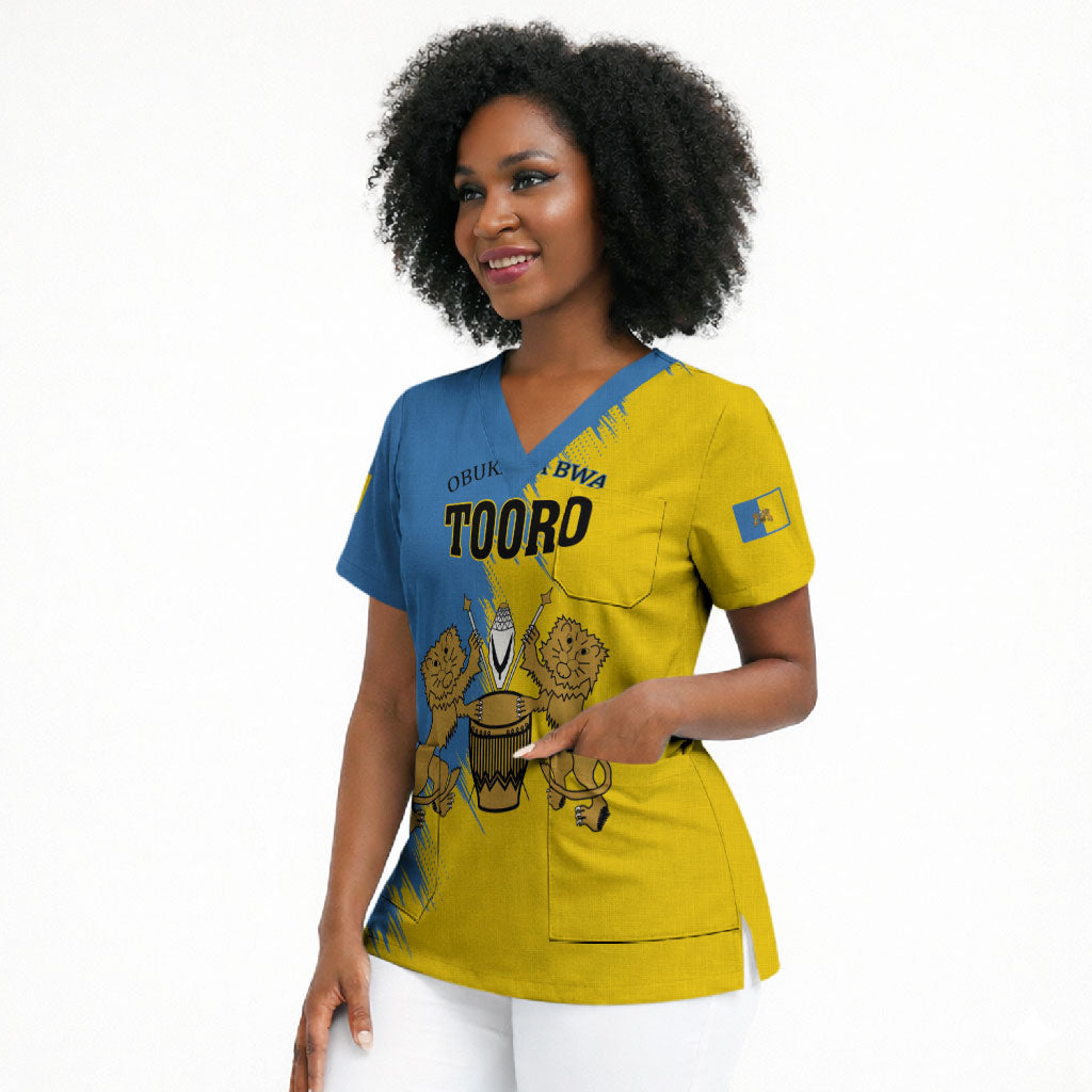 Personalised Kingdom of Tooro Scrub Top Obukama bwa Tooro