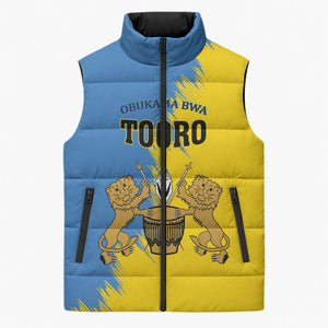 Personalised Kingdom of Tooro Sleeveless Puffer Jacket Obukama bwa Tooro