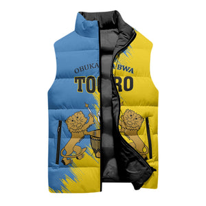 Personalised Kingdom of Tooro Sleeveless Puffer Jacket Obukama bwa Tooro