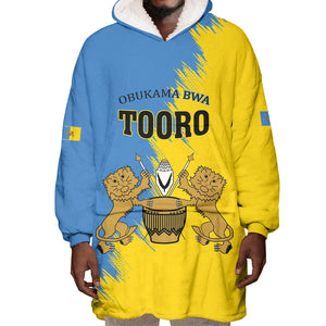 Personalised Kingdom of Tooro Wearable Blanket Hoodie Obukama bwa Tooro