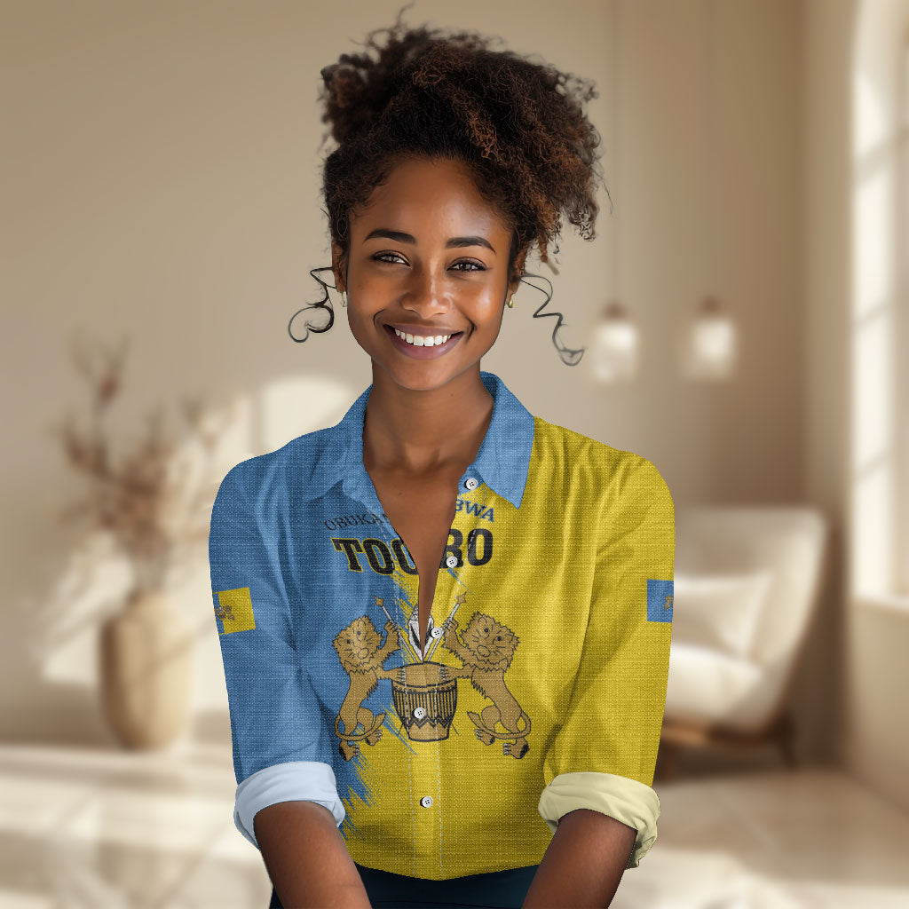 Personalised Kingdom of Tooro Women Casual Shirt Obukama bwa Tooro