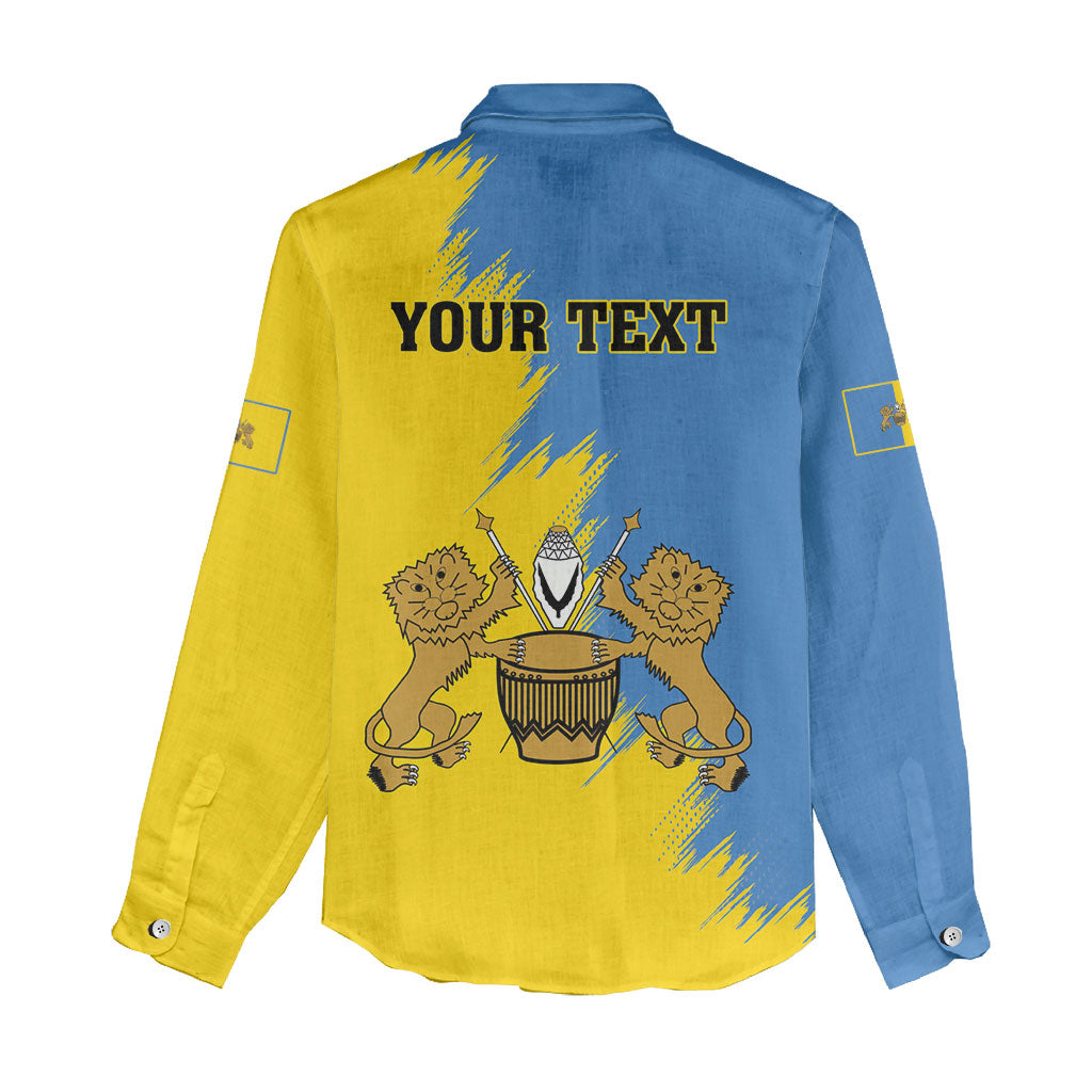 Personalised Kingdom of Tooro Women Casual Shirt Obukama bwa Tooro
