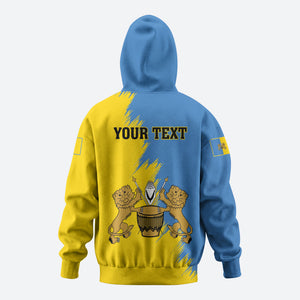 Personalised Kingdom of Tooro Zip Hoodie Obukama bwa Tooro