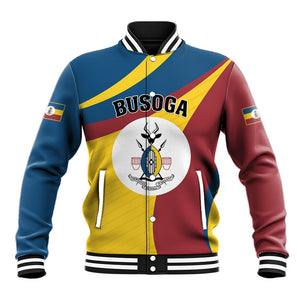 Personalised Kingdom of Busoga Baseball Jacket Land of the Soga