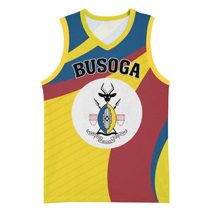 Personalised Kingdom of Busoga Basketball Jersey Land of the Soga