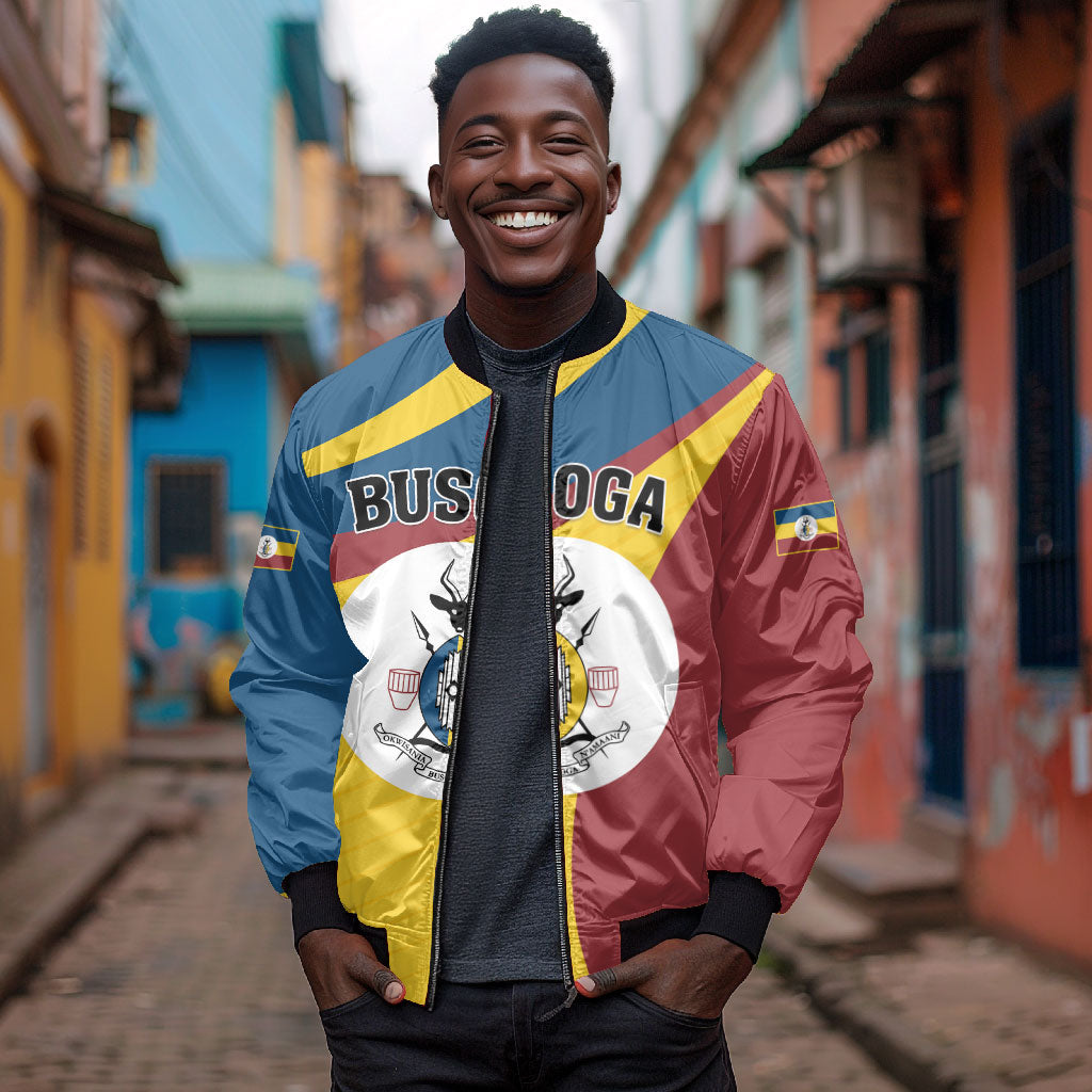 Personalised Kingdom of Busoga Bomber Jacket Land of the Soga