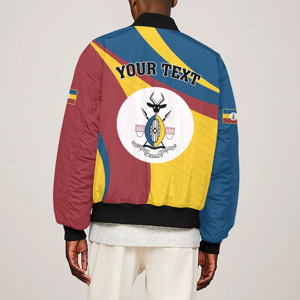 Personalised Kingdom of Busoga Bomber Jacket Land of the Soga