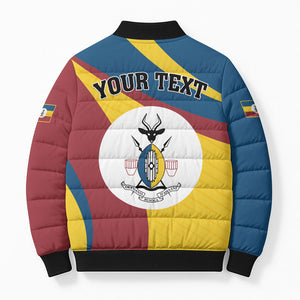 Personalised Kingdom of Busoga Bomber Puffer Jacket Land of the Soga