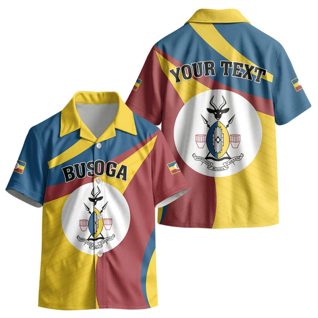 Personalised Kingdom of Busoga Kid Hawaiian Shirt Land of the Soga