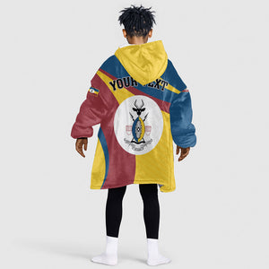 Personalised Kingdom of Busoga Kid Wearable Blanket Hoodie Land of the Soga