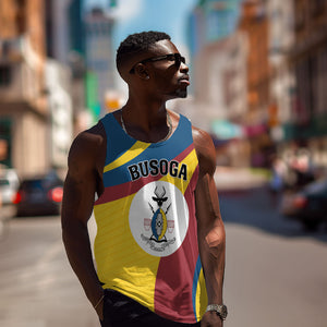 Personalised Kingdom of Busoga Men Tank Top Land of the Soga