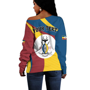 Personalised Kingdom of Busoga Off Shoulder Sweater Land of the Soga