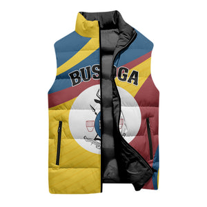 Personalised Kingdom of Busoga Sleeveless Puffer Jacket Land of the Soga
