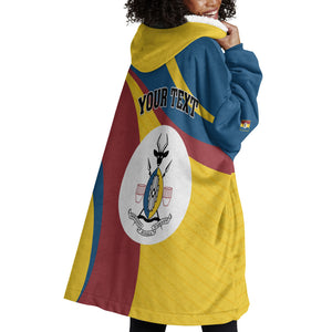 Personalised Kingdom of Busoga Wearable Blanket Hoodie Land of the Soga