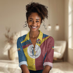 Personalised Kingdom of Busoga Women Casual Shirt Land of the Soga