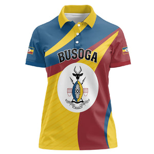 Personalised Kingdom of Busoga Women Polo Shirt Land of the Soga