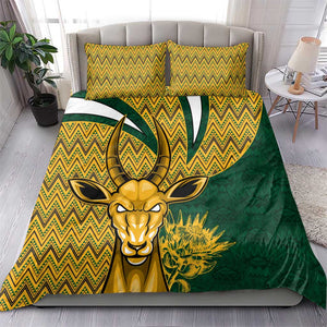 South Africa Rugby Bedding Set - Come On Bokke, Champion World Cup