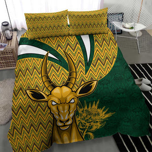 South Africa Rugby Bedding Set - Come On Bokke, Champion World Cup