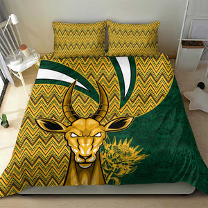 South Africa Rugby Bedding Set - Come On Bokke, Champion World Cup