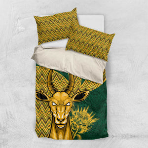 South Africa Rugby Bedding Set - Come On Bokke, Champion World Cup