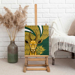 South Africa Rugby Canvas Wall Art - Come On Bokke, Champion World Cup