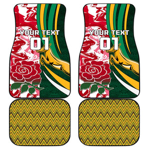 South Africa Rugby Car Mats - Come On Bokke, Champion World Cup