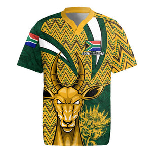 Custom South Africa Rugby Rugby Jersey - Come On Bokke, Champion World Cup