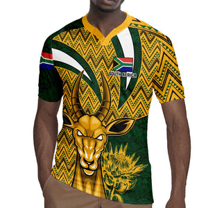 Custom South Africa Rugby Rugby Jersey - Come On Bokke, Champion World Cup