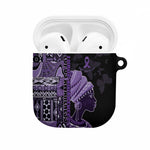 African Lady Lupus Awareness AirPods Case Fight Support Cure
