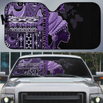 African Lady Lupus Awareness Auto Sun Shade Fight Support Cure