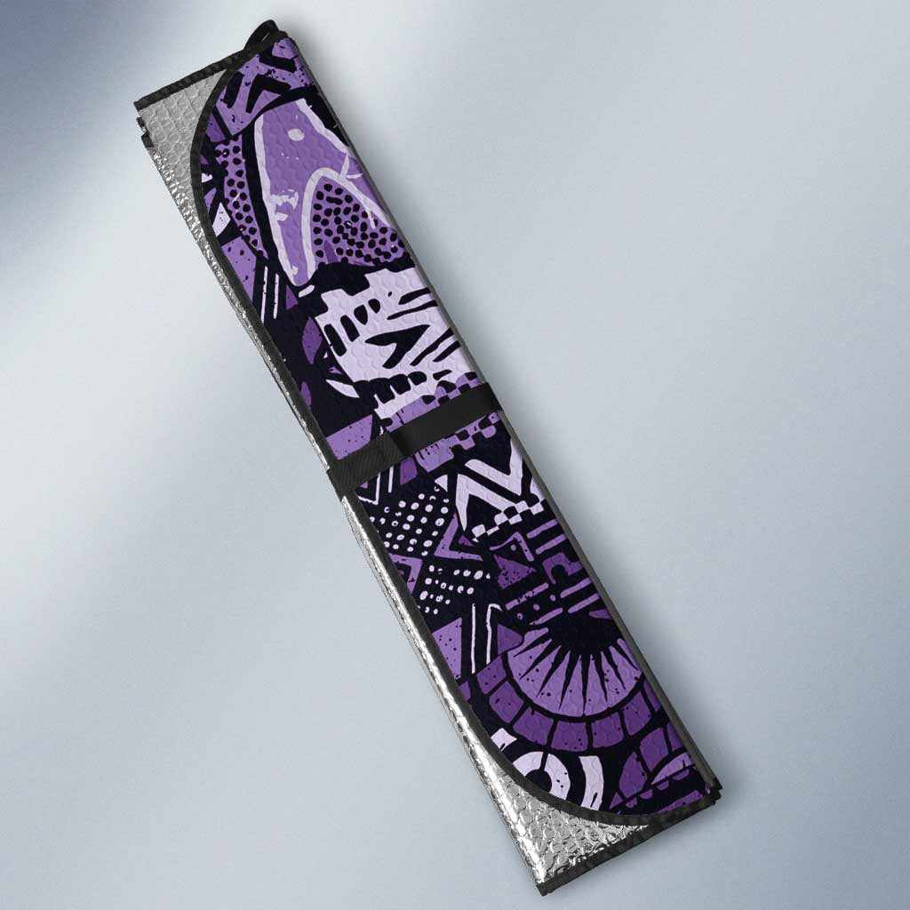 African Lady Lupus Awareness Auto Sun Shade Fight Support Cure