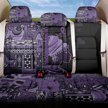 African Lady Lupus Awareness Back Car Seat Cover Fight Support Cure