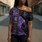 Personalized African Lady Lupus Awareness Cross Shoulder Shirt Fight Support Cure