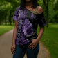 Personalized African Lady Lupus Awareness Cross Shoulder Shirt Fight Support Cure