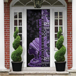 Personalized African Lady Lupus Awareness Door Cover Fight Support Cure