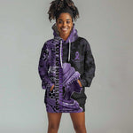 Personalized African Lady Lupus Awareness Hoodie Dress Fight Support Cure