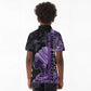 Personalized African Lady Lupus Awareness Kid Polo Shirt Fight Support Cure
