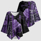 Personalized African Lady Lupus Awareness Kimono Sleeve Blouse Fight Support Cure