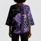 Personalized African Lady Lupus Awareness Kimono Sleeve Blouse Fight Support Cure