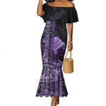 Personalized African Lady Lupus Awareness Mermaid Dress Fight Support Cure