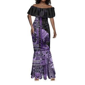 Personalized African Lady Lupus Awareness Mermaid Dress Fight Support Cure