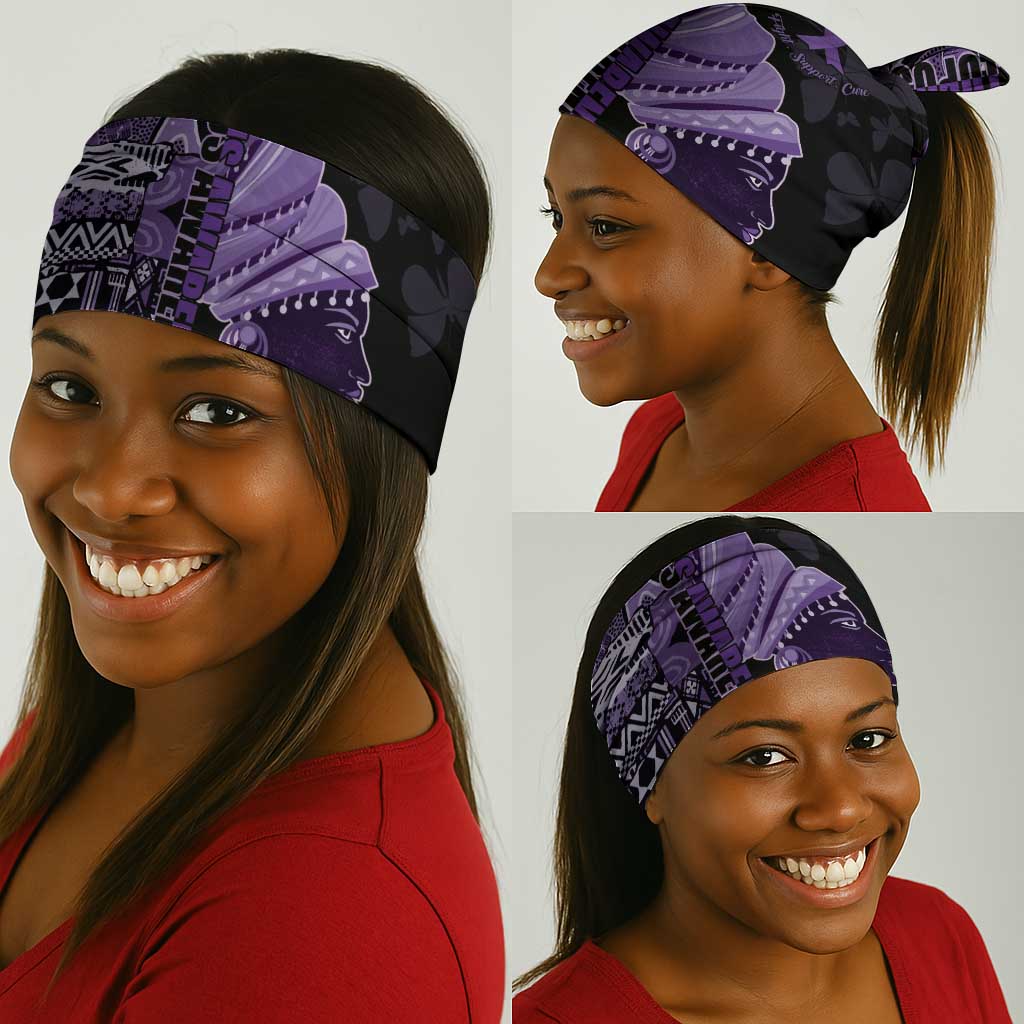 African Lady Lupus Awareness Neck Gaiter Fight Support Cure