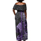 Personalized African Lady Lupus Awareness Off Shoulder Maxi Dress Fight Support Cure