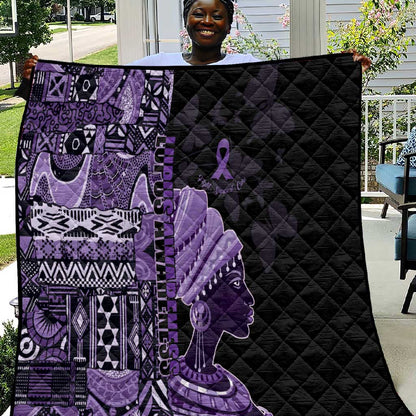African Lady Lupus Awareness Quilt Fight Support Cure